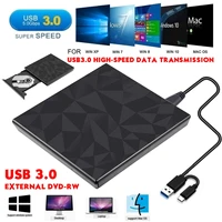new usb 3 0 type c dvd drive cd burner driver high speed read write recorder external dvd rw player writer reader for win7810