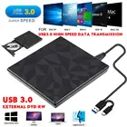 Новый USB 3,0 Тип C dvd-привод компакт-диск драйвер горелки высокой скорости чтения и записи Регистраторы внешний DVD-RW плеер писатель для WIN7810