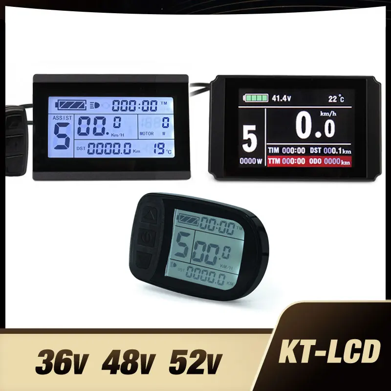 ЖК дисплей для электровелосипеда KT 3 дисплея 8HU LCD 5 интеллектуального контроллера