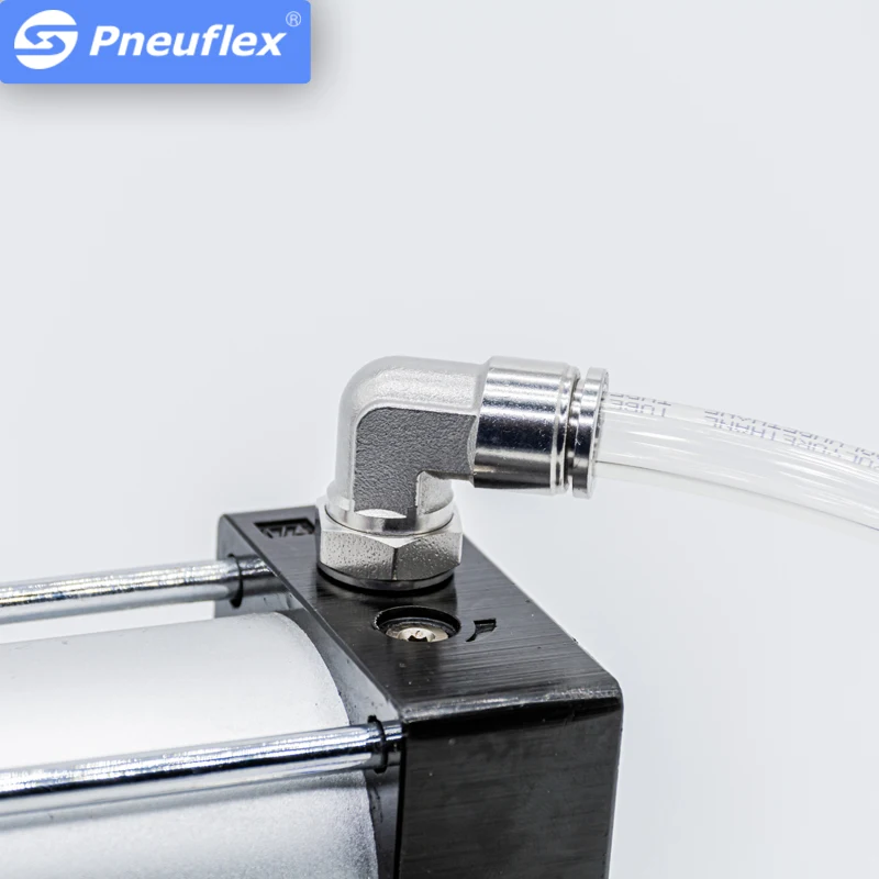 

Water Hose Pipe Fittings PL 316 SUS Stainless Steel Rotatable Elbow Plug-in Male Pneumatic Tool Air Compressor Quick Connector