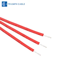 triumphcable agg 5 meter high voltage cable 5kv silicone high temperature wire 0 5mm 0 75mm 1 0mm 1 5mm 2 5mm 4mm 6mm