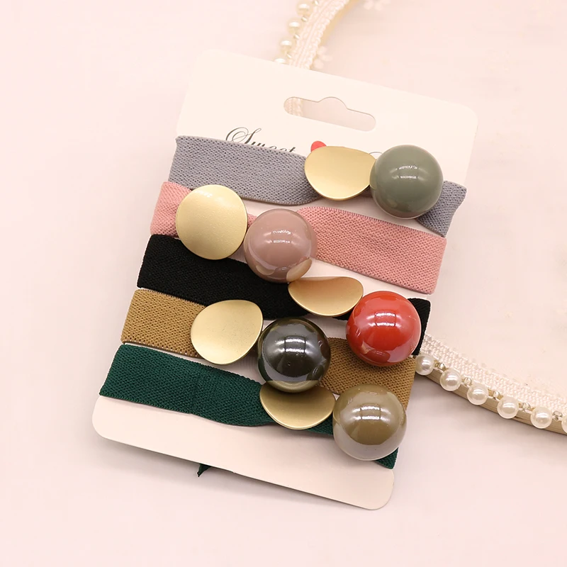 Эластичные повязки для волос девочек широкая резиновая повязка из золотого