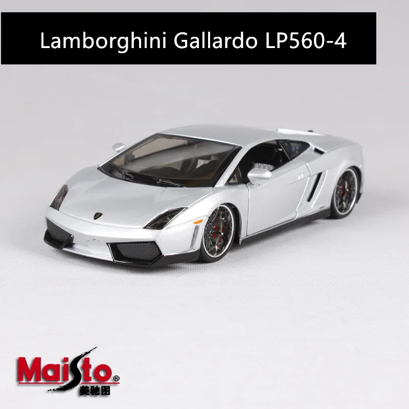 LP560-4 Maisto 1:24 Mercedes-Benz AMG GTsimulation модель автомобиля из сплава украшение Коллекция игрушек инструменты подарок - Цвет: LP560-4