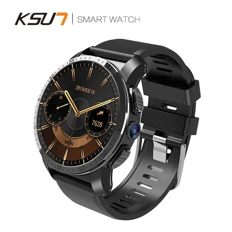 Смарт-часы KSUN R907 4G Android 7 1 8 Мп GPS экран 2 03 дюйма аккумулятор 800 мАч | Электроника