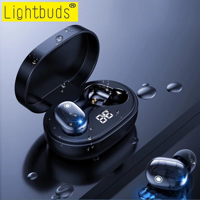 Беспроводные Bluetooth наушники LightBuds A6S Plus TWS водонепроницаемые мини для Xiaomi Redmi