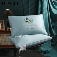 tongdi hotel help sleeping middle pillow back cushion long elastic elegant soft backrest luxury decor for home bed sofa tatami