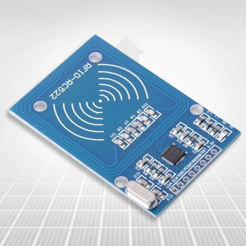 

MFRC-522 RC522 RFID NFC Reader RF IC Card High Quality inductive Sensor Module for Arduino Module + NFC Card + NFC Key Ring