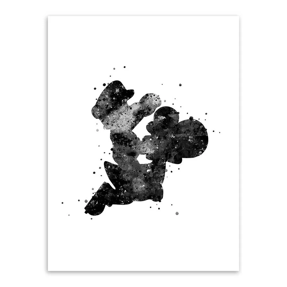 

Light art original watercolor super poster painting core decorative painting wall painting wall decoration without frame