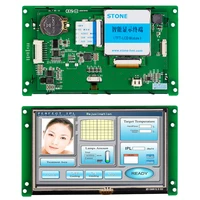 stone 5 0 inch tft lcd module 480272 hmi panel programmable controller with rs232rs485ttl interface for industrial use
