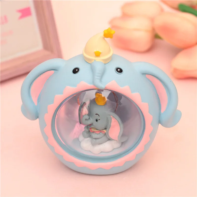 Dumbo ночник смолы фигурки#2351 украшения дома игрушки коллекционная игрушка подарок на день рождения детей