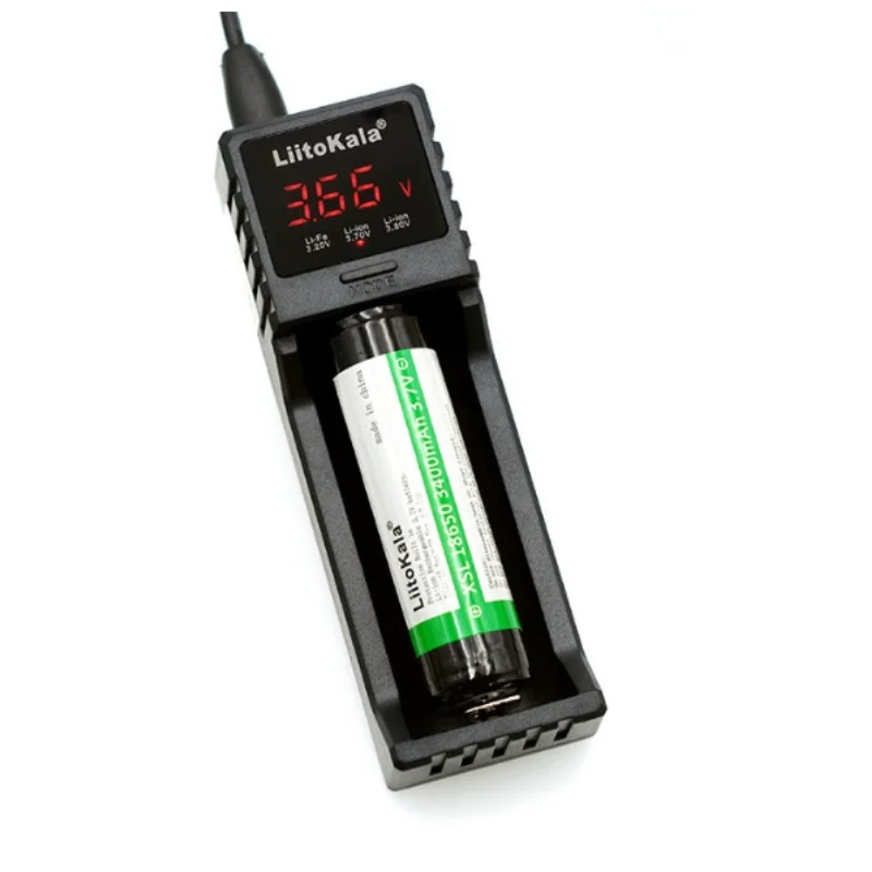 Универсальное зарядное устройство с ЖК-дисплеем 1 2 в 3 7 85 В AA/AAA 26650 18350 14500 16340 25500