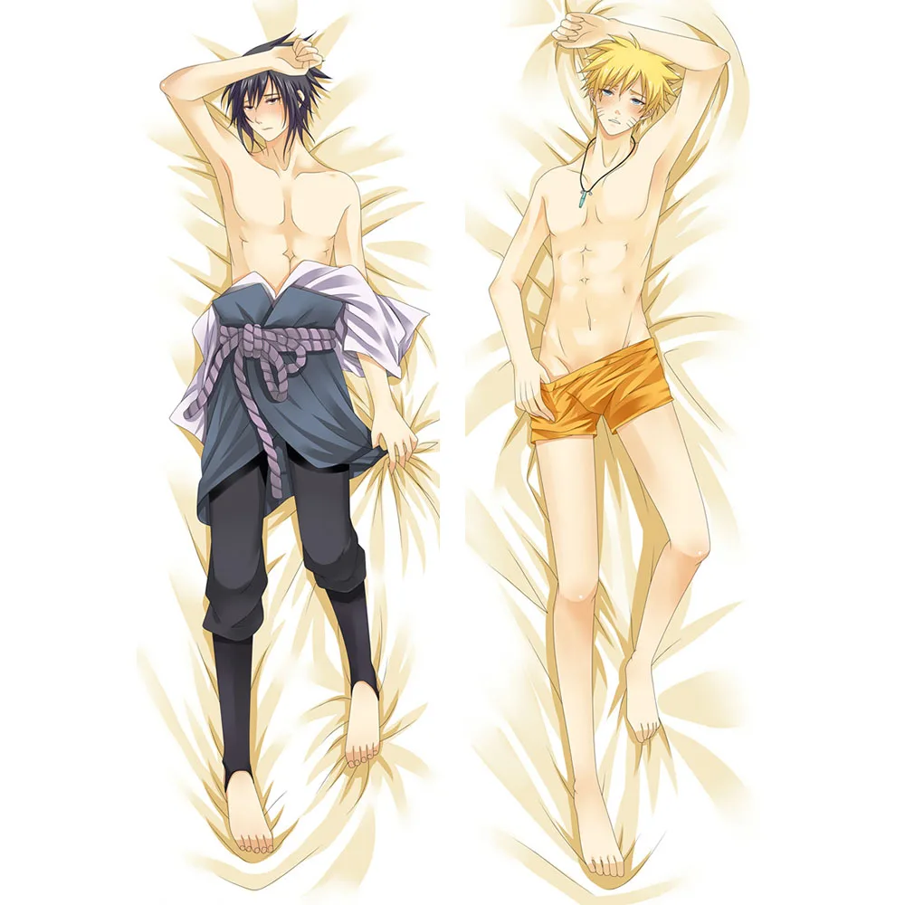 612077 MGF Наруто Аниме Подушка «Dakimakura» чехол Uzumaki Наруто Хатаке Какаши hug Чехол для подушки - Цвет: 612077