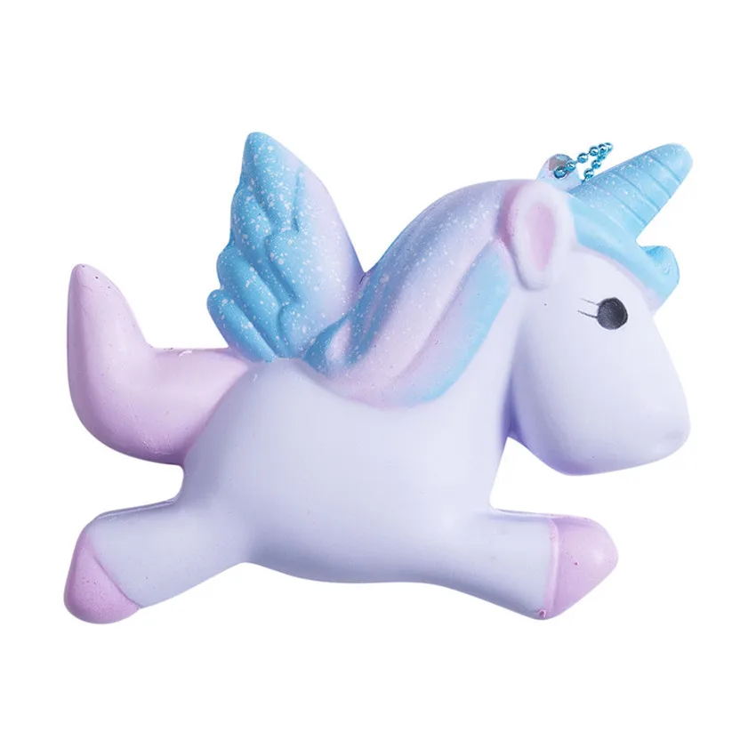 

Unicorn Squishy Charms Soft Toy Slow Rising Cell Phone Key Chain Straps