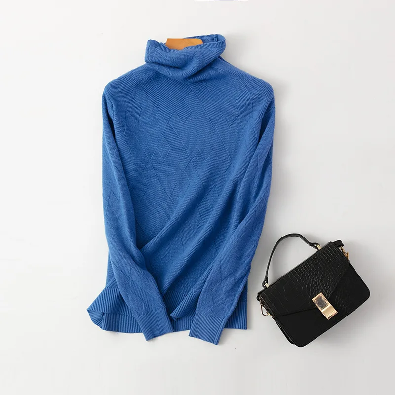 Модный джемпер осенне-зимний Вязанный свитер для женщин 2020 корейский вязаный