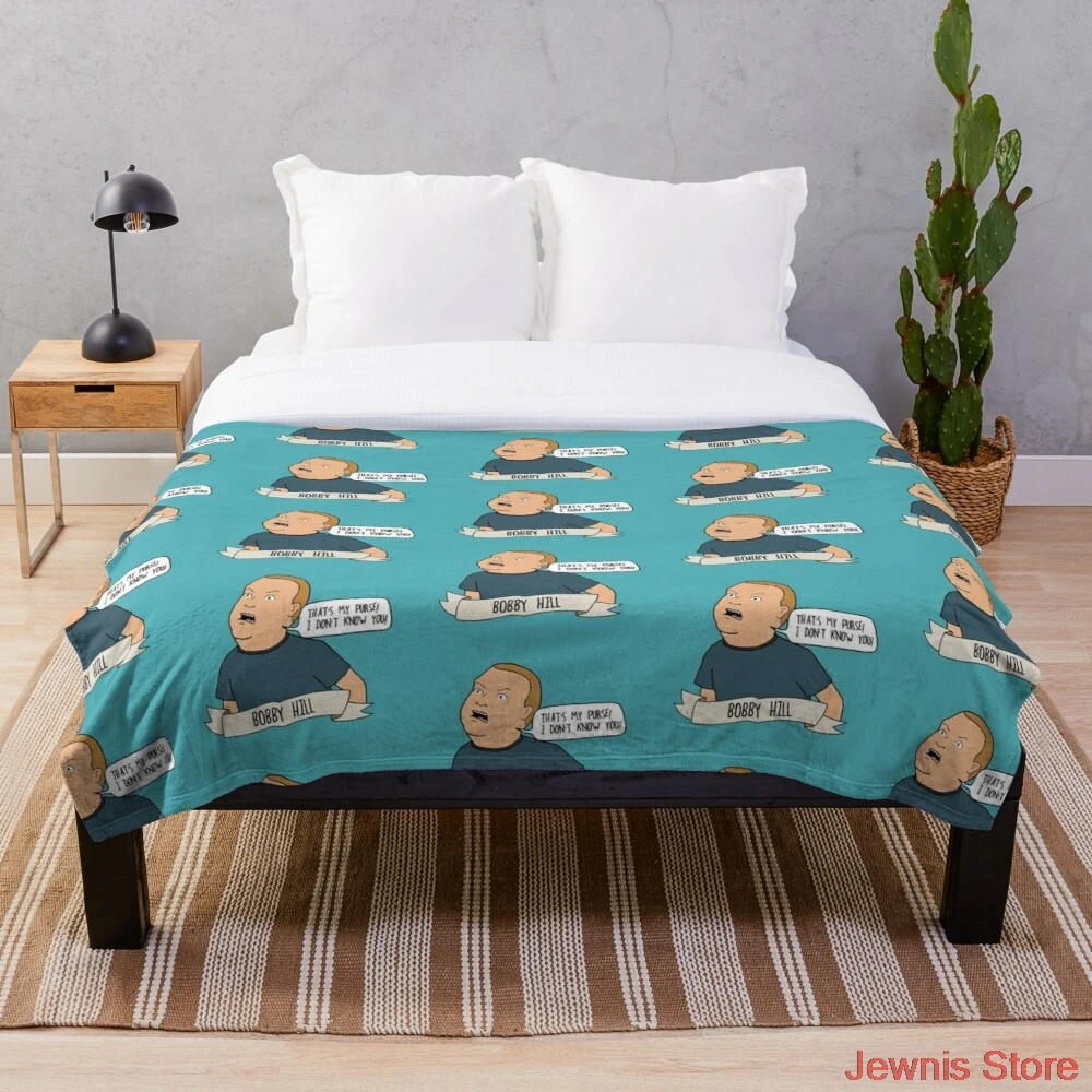 

Bobby Hill, Dass s Meinem Geldbeutel ICH Don t Wissen Sie Werfen Decke Fleeceon Bett/Krippe/Couch Erwachsene baby Mädchen Jungen
