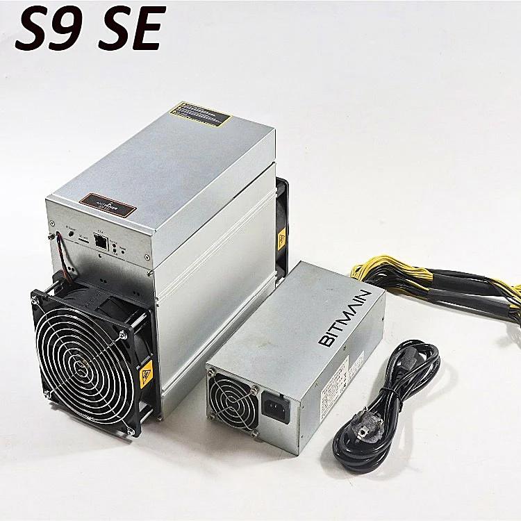 AntMiner S9 SE 16TH/S с блоком питания BTC BCH Майнер лучше чем Antminer 13 5 t 14t S9k S11 S15 S17 T9 + T15