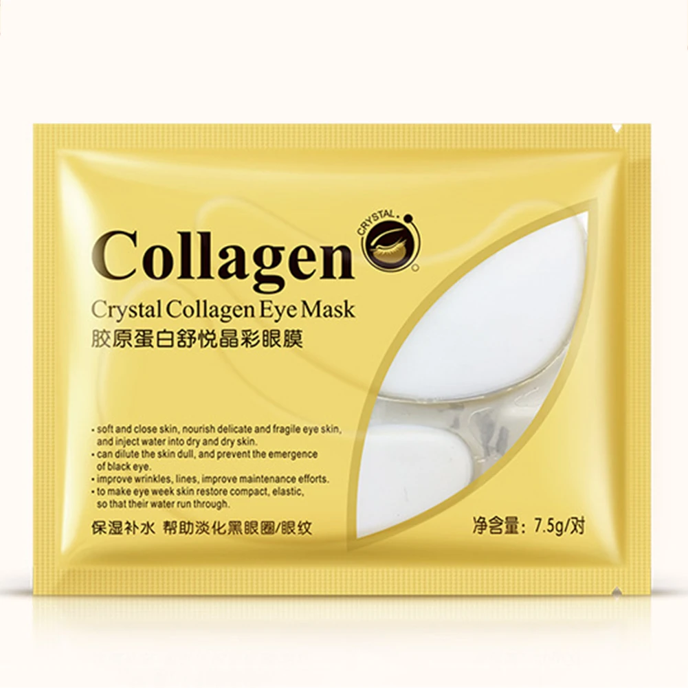 

Collagen Eye Mask Deeply Nourishes Sooth Repair Skin Aloe Gel Eye Cream Refreshing Keep Moisturizing Skincare Eye Patches