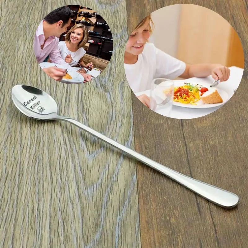 Чайная ложка злаки убийца День Святого Валентина бар Свадебные ложки здоровая