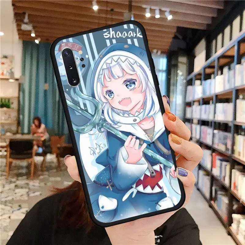 

Hololive Usada Pekora gawr gura Phone Cases For Samsung A50 A51 A71 A20E A20S S10 S20 S21 S30 Plus ultra 5G M11 funda cover