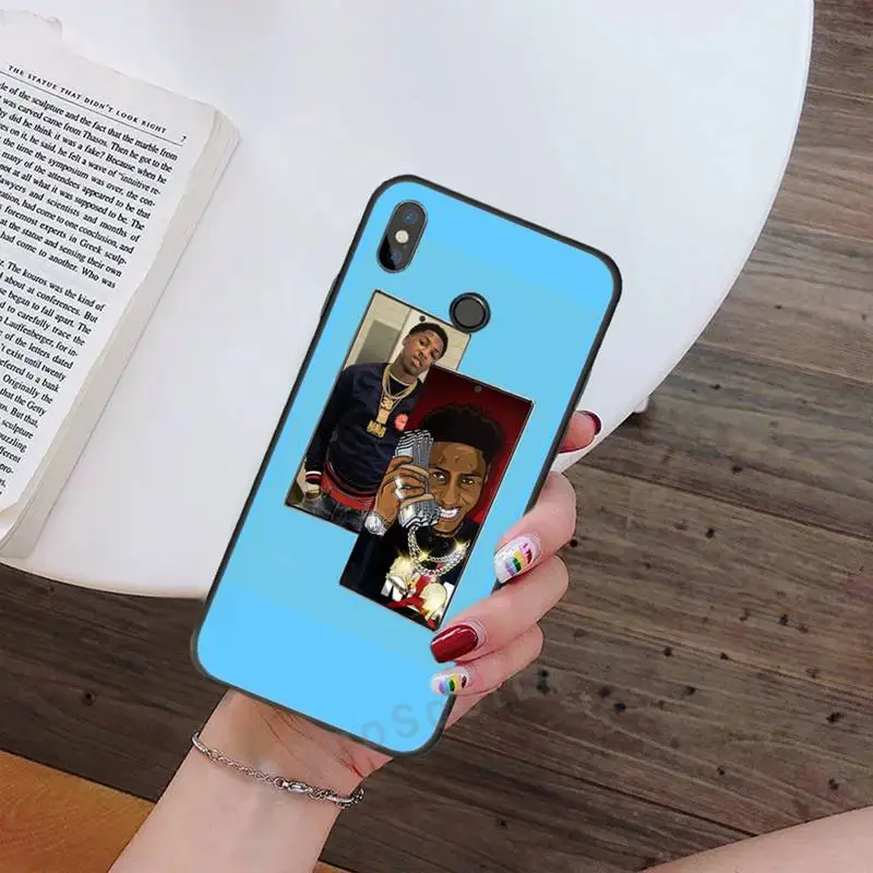 

Youngboy Never Broke Again Phone Case For Xiaomi Redmi note 7 8 9 t max3 s 10 pro lite Luxury brand shell funda coque