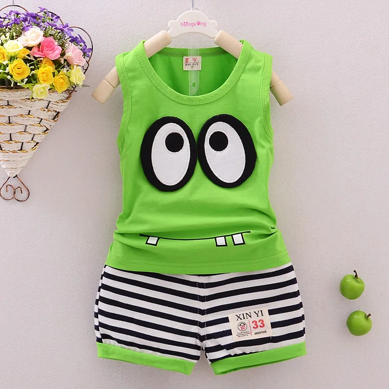 

Vetement Garcon Baby Vests Jongen Baby Sets Vestidos Infantis Clothing Conjuntos De Pantalones Shorts De Costume Ensemble Garcon