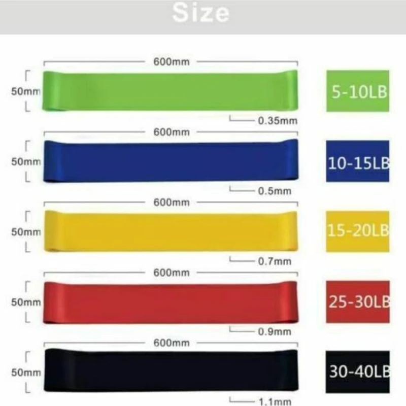 

Resistance Bands Set Elastic Band For Fitness Rubber Bands Yoga Exercise Gym Rubber Bands For Gum Set Sport Rubber Workout
