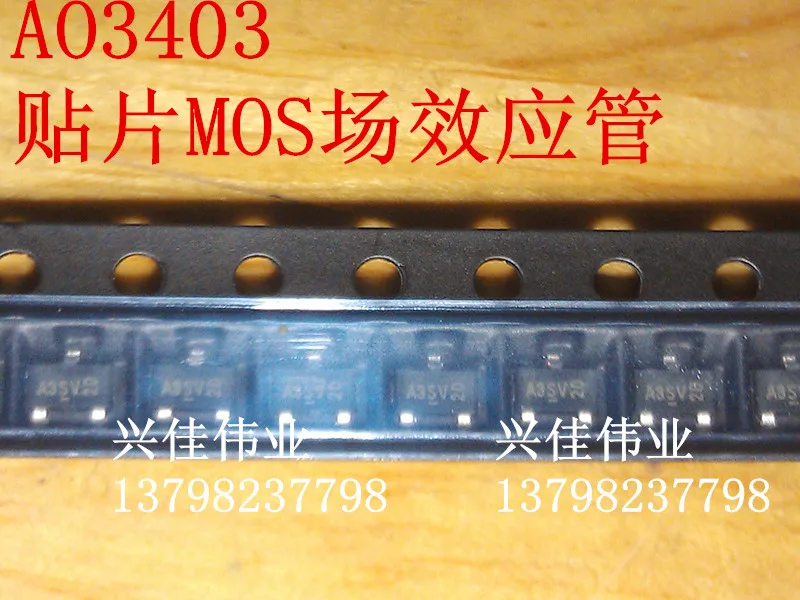 

Original 100pcs/ AO3403 A3 SOT-23