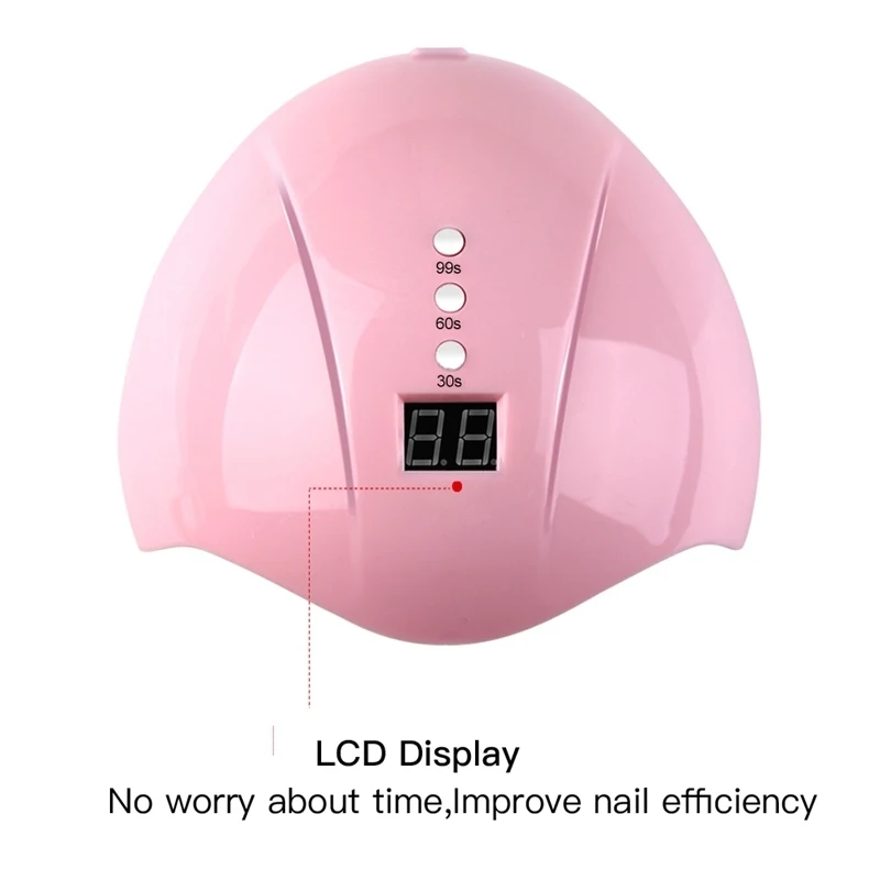 

36W 12 LED Nail Dryer UV LED Nail Lamp Automatic Sensing 30/60/99s Drying Smart Timer For Gel Plisher USB Nails Cable Tools