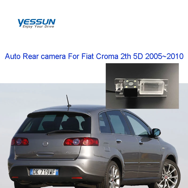 Yessun Автомобильная камера заднего вида HD ночного видения IP67 DC 12V для Fiat Croma 2th 5D 2005 ~