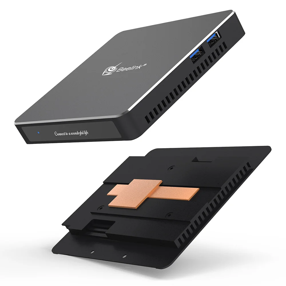 Beelink Gemini T34 Windows 10 Mini PCIn Apollo Lake J3455 8 ГБ 128 в HD Graphics 500 2 4 ГГц 5 ггц WiFi 1000 Мбит/с BT4.0