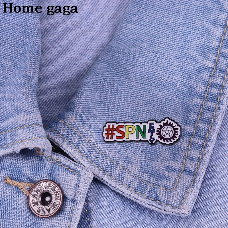 

DB106 Homegaga Cartoon Badges Pin TV Series Badge Cool Jacket Pin Coat Badge Backpack Badges Brooches Jewelry Gift For Fans