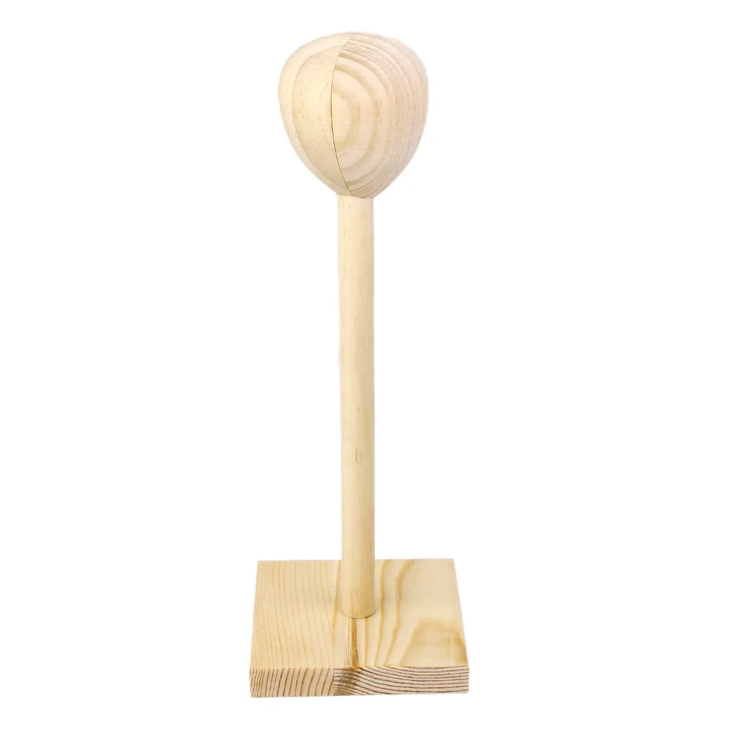 

New arrival Wooden Hair Wig Stand For 1/3 Doll Wigs Doll Hair Display Wood Stand Rack