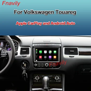 Fnavily OEM Retrofit Wireless CarPlay For VW Volkswagen Touareg Apple CarPlay And Android Auto Retrofit Kit 2010-