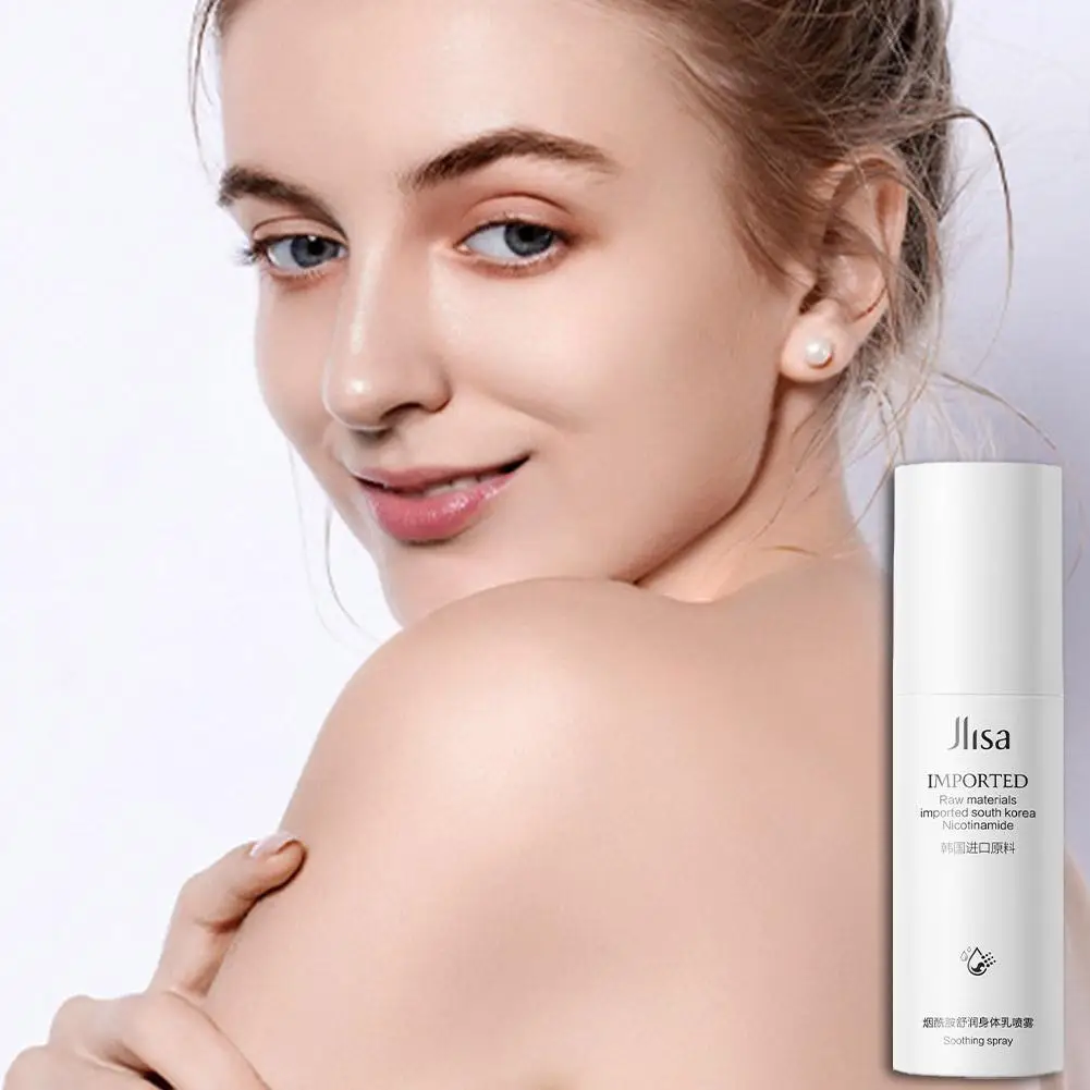 Успокаивающий лосьон для тела Niacinamide спрей куриной кожи змеиной растрескивающий