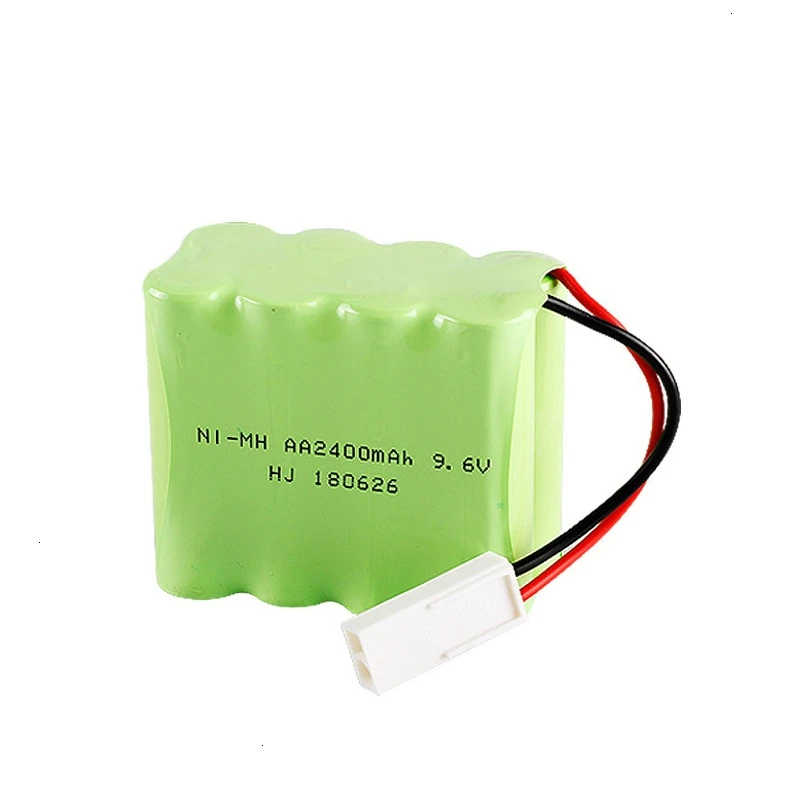 

Upgrade 9.6v 2400mah NiMH Battery For Rc Toys Cars Tanks Trucks Robots Guns Boats AA Ni-MH 9.6v Rechargeable Battery Pack 1pcs