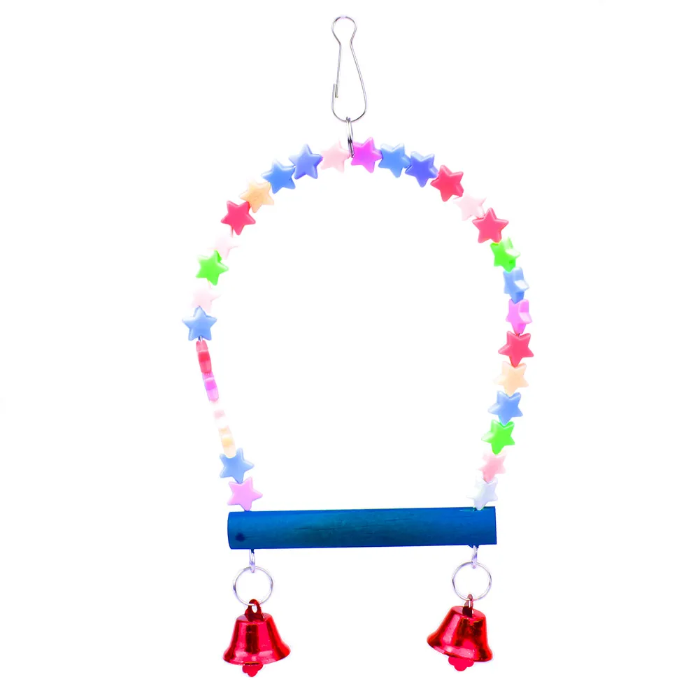 Игрушки для птиц PipiFren подставка попугаев аксессуары ракушек любовь качели окунь