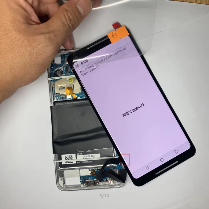 163 Для Google Pixel 2 XL ЖК-экран Замена с немного дефектом - Цвет: 163
