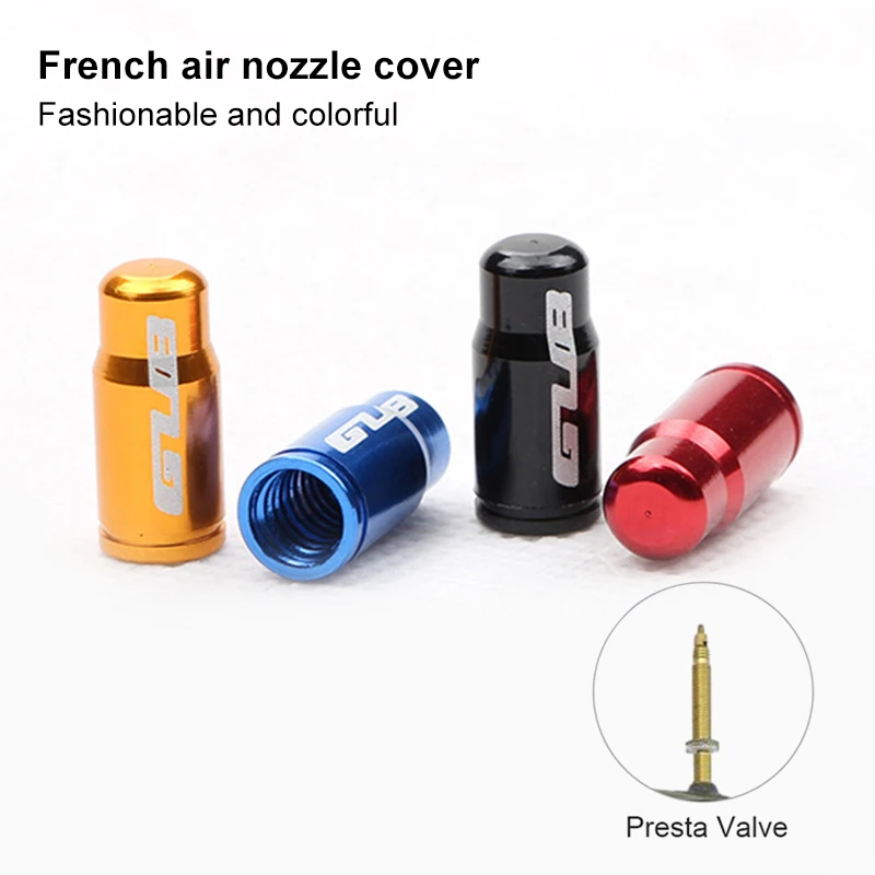 50 шт. алюминиевый колпачок клапана для велосипедных шин Сверхлегкий горных и