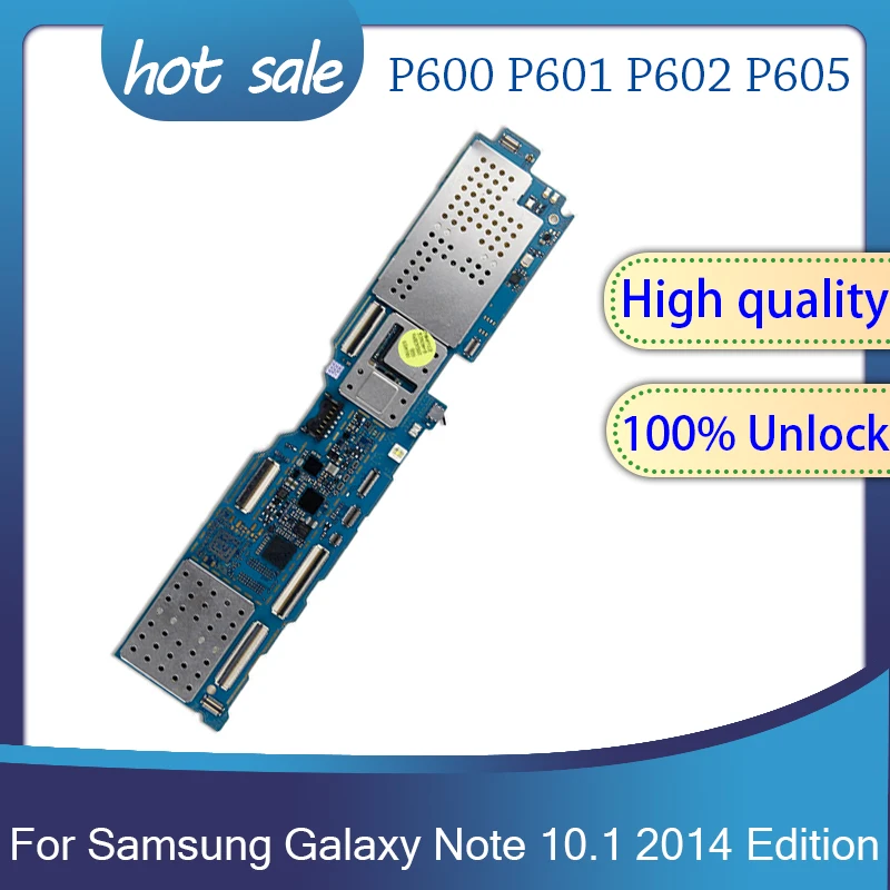 Материнская плата для Samsung Galaxy Note 10 1 2014 Edition P600 P601 P602 P605 оригинальная