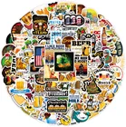 Набор наклеек для ноутбука, телефона, водостойких, 50100 шт.