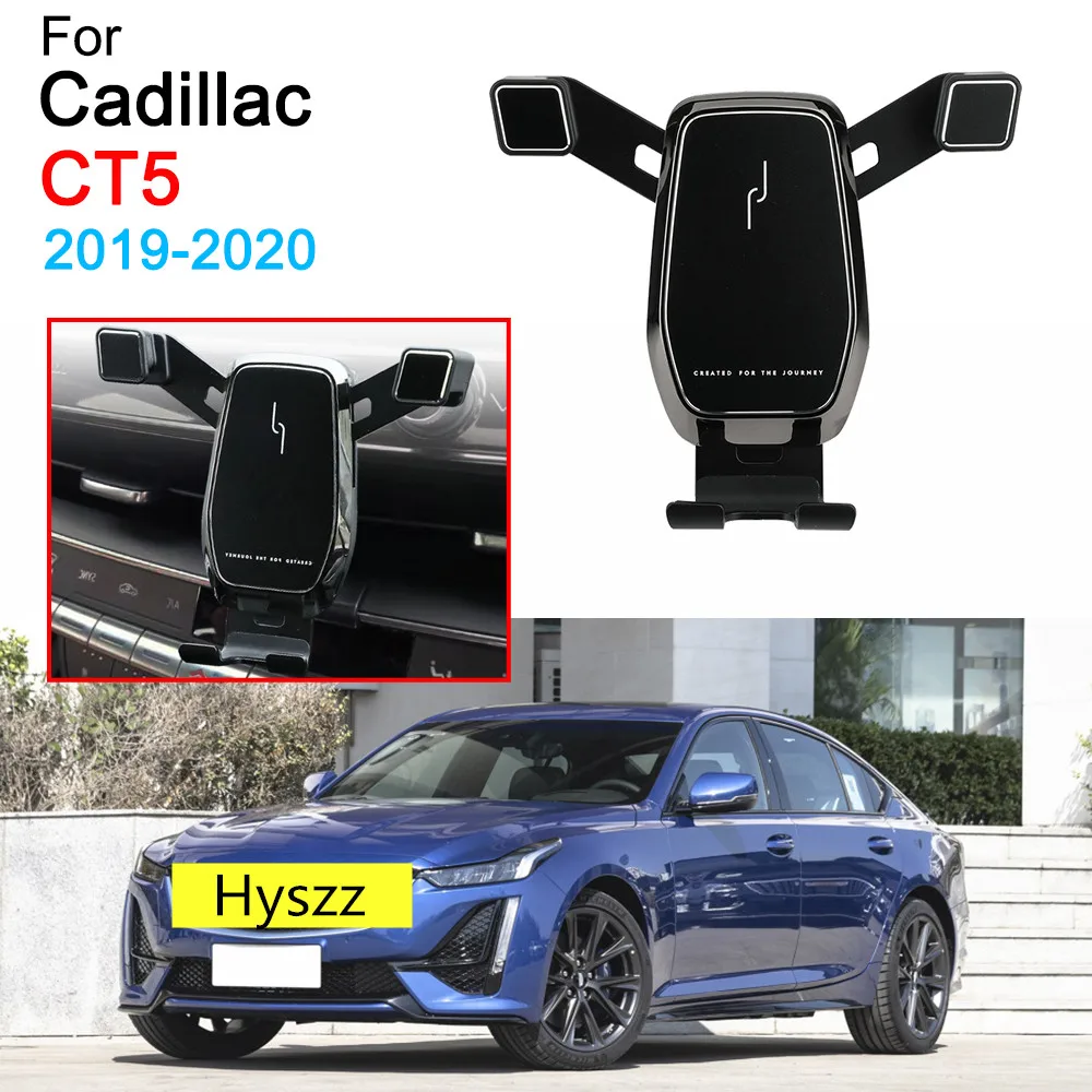 

Car Cell Phone Holder Support GPS Stand Mobile Phone Holder for Cadillac CT5 Accessories 2019 2020