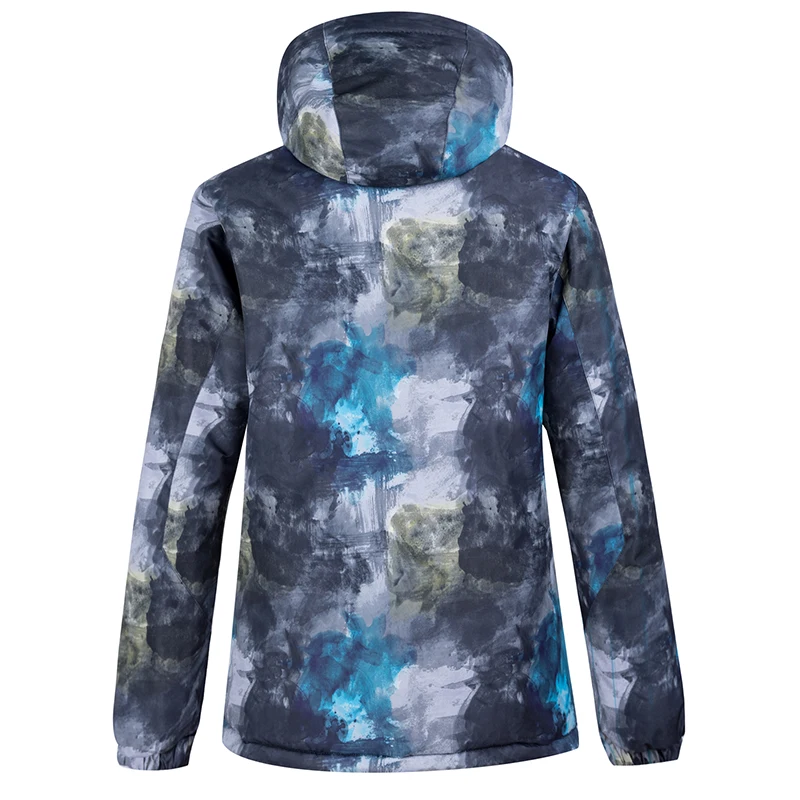 Мужская куртка для катания на лыжах и сноуборде водонепроницаемая ветрозащитная