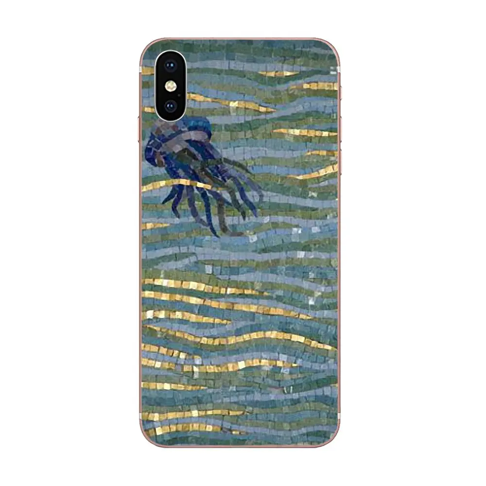 Мягкий чехол с мозаикой Octopus для Sony Xperia Z Z1 Z2 Z3 + Z4 Compact Z5 Plus M2 M4 XA XA1 XZ Premium | Мобильные