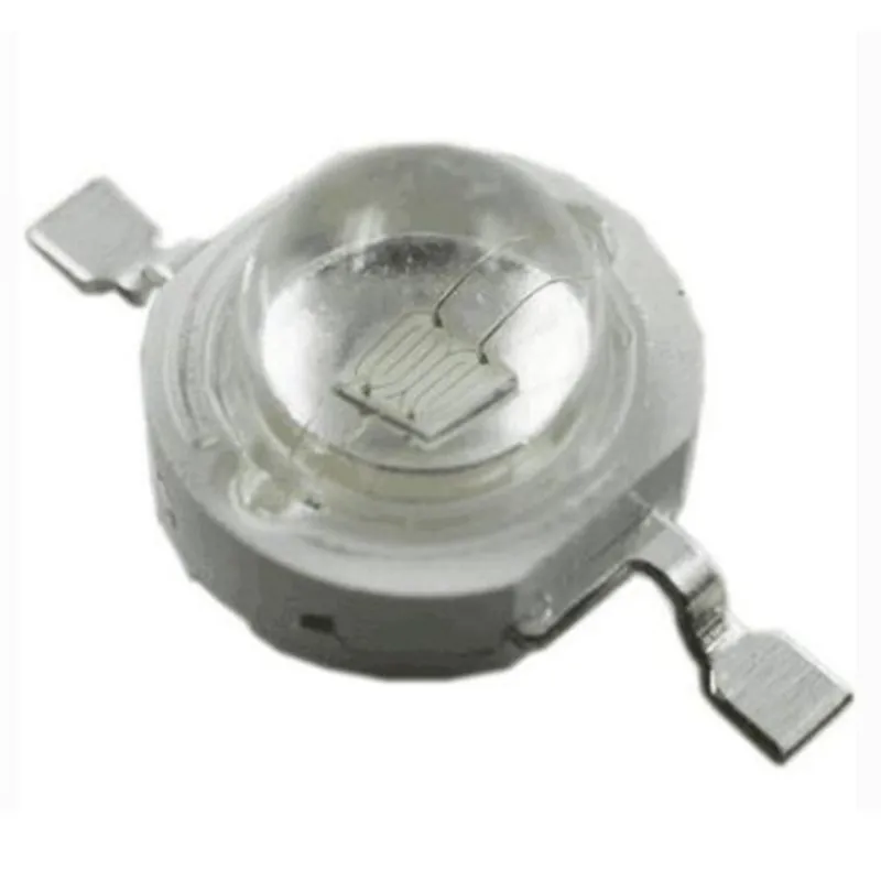 УФ светодиодная лампа 50 шт. Высокая мощность 410нм 415нм 3 Вт лампа фиолетовая от AliExpress RU&CIS NEW