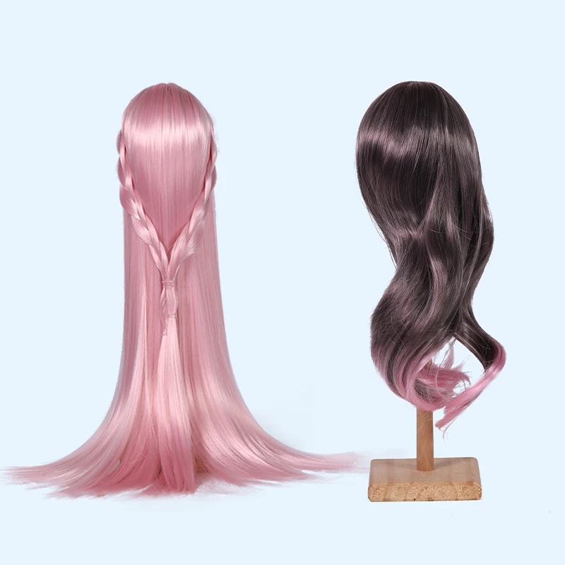 Парик для куклы 1/3 BJD 60 см DF новый стиль различные цвета мягкие волосы высокое