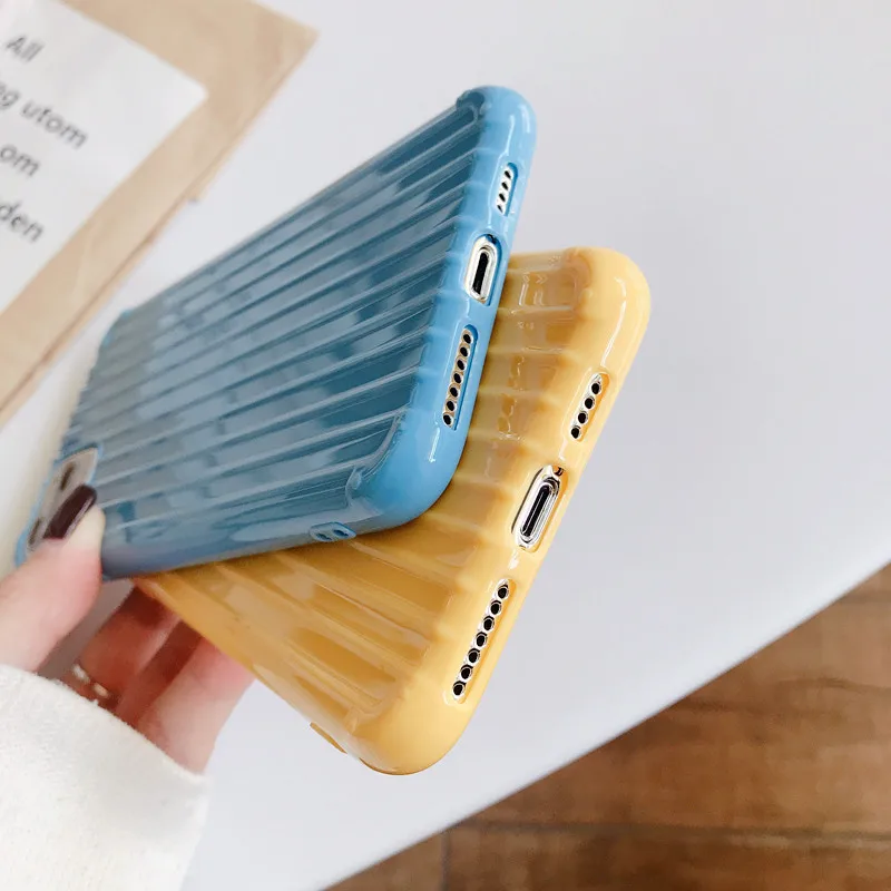 

Niceking Trunk Phone Case on For iPhone 11 Pro Max Case Soft TPU Back Cover For iPhone 6 6S 7 8 Plus X XR XS MAX Case