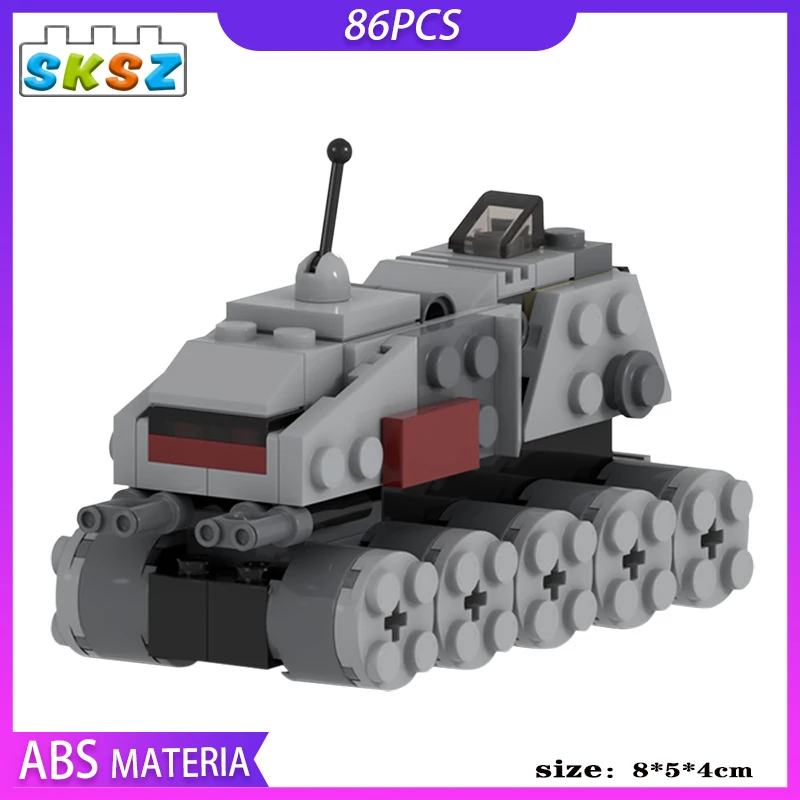 

Star moive Space Series Toys Diy Clone-Turbo Tank Mini Fighter Building Blocks Bricks Collection Model Kids Star Series moc Toy