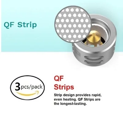 3pcs Strips 0.15ohm Vaporesso люкс S комплект 220 Вт коробка мод с 8 мл Skrr S Vape бак QF с сеткой катушки испаритель VS люкс Drag 2 электронные сигареты наборы - Цвет: 3pcs Strips 0.15ohm
