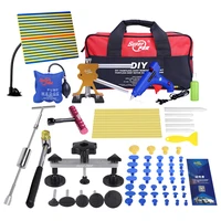super pdr tool kit for car professional paintless dent repair tools set hail dent remova kit dent puller pulling bridge tool bag