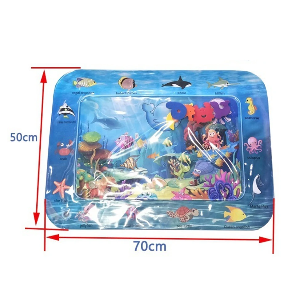 

Summer Infant Ice Patted Cushion Baby Inflatable Water Mat Early Educational Toy Children Portable Interactive Present